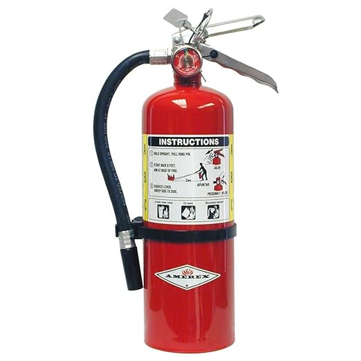 Amerex B402, 5 lb. ABC Dry Chemical Fire Extinguisher, with Wall Bracket