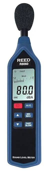 REED Instruments R8060 Sound Level Meter with Bargraph