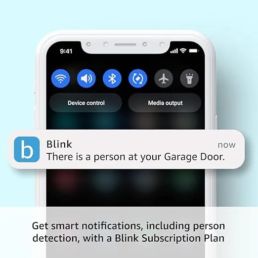 Blink Mini 2 [Newest Model] - Stay connected to your home and pets with plug-in smart security - 1 camera system (White)