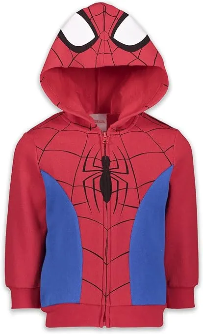 Marvel Spider-Man Spider-Verse Venom Zip Up Hoodie Toddler to Big Kid