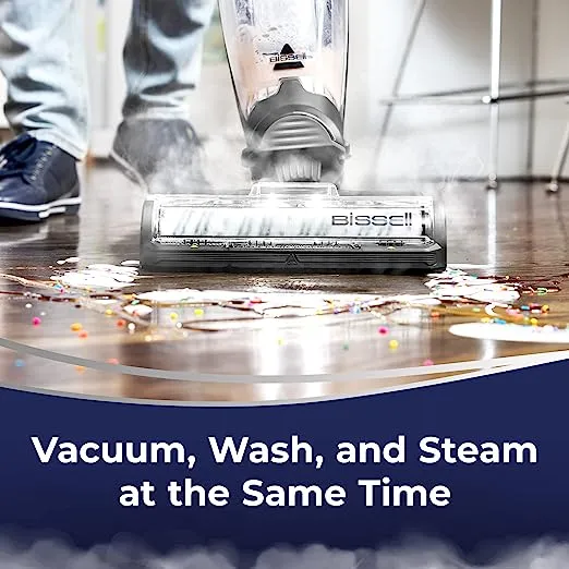 Bissell® CrossWave® HydroSteam™ Wet Dry Vac, Multi-Purpose Vacuum, Wash, and Steam, Sanitize Formula Included, 35151