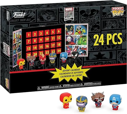 Funko Advent Calendar: Marvel 80th Anniversary, 24Pc