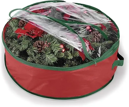 Whitmor Wreath and Garland Bag for 30-Inch Wreaths