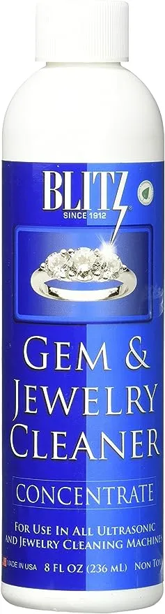 Blitz Gem & Jewelry Cleaner Concentrate 8 fl oz (1-Pack)