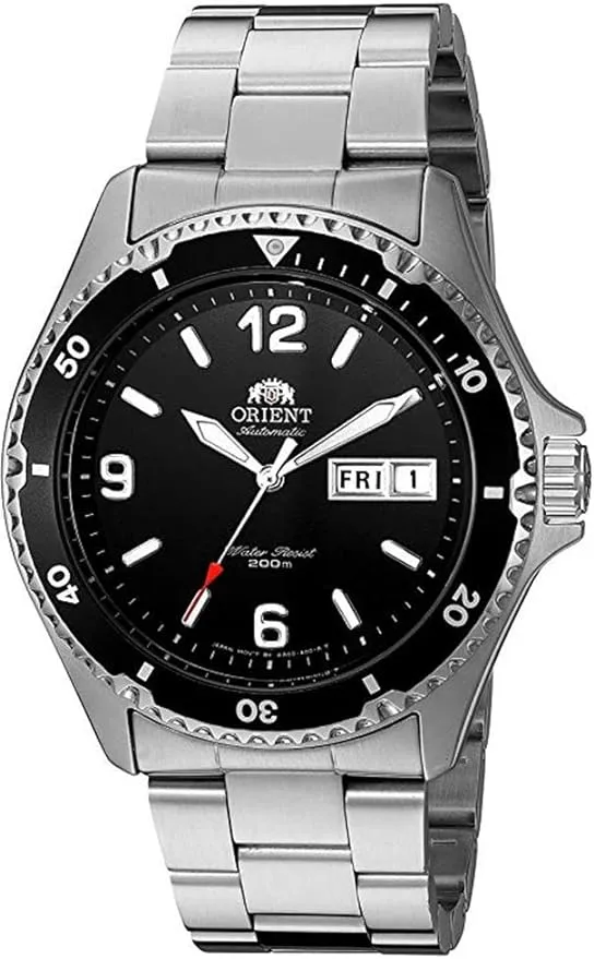 Orient Men's 'Mako II' Japanese Automatic Stainless Steel Diving Watch