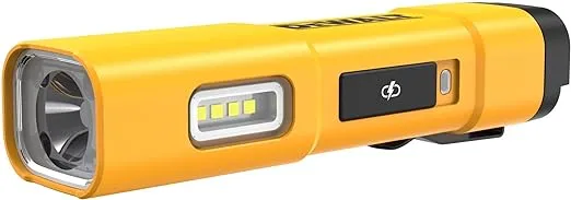 DEWALT LED Flashlight, USB-C Rechargeable, Magnetic Jobsite Light (DCL183)