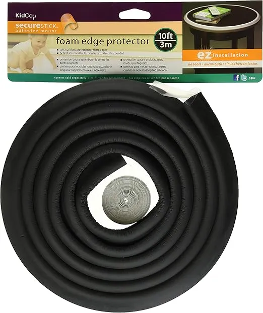 KidCo Foam Protectors (Black, 10 Foot Roll)