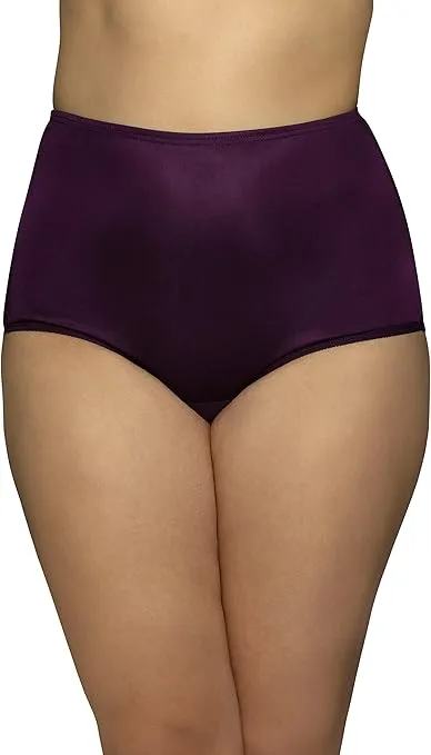 Vanity Fair Women's High Waisted Underwear, Full Coverage Ladies Panties, Perfectly Yours Briefs