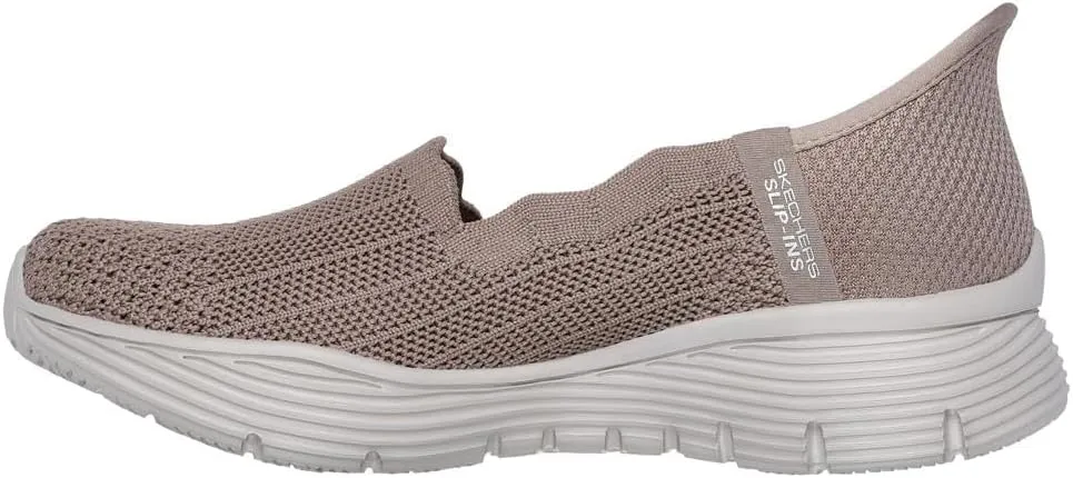 Skechers Women's Seager-Believe It Hands Free Slip-ins Loafer Flat