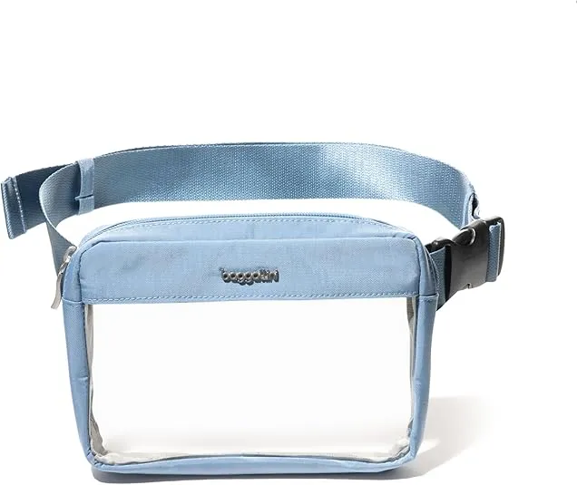 Baggallini Women's Clear Stadium Belt Bag Fanny Pack