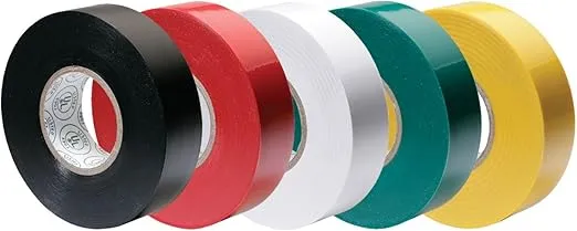 Ancor 339066 Electrical Tape, 1/2" x 20' Assorted