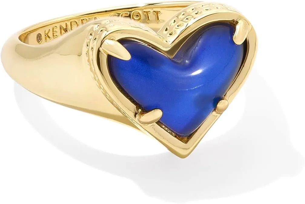 Kendra Scott Framed Ari Heart Band Ring, Fashion Jewelry for Women