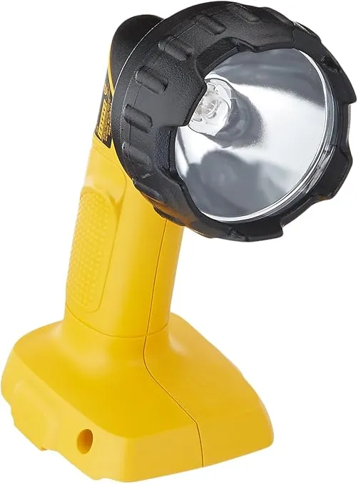 DEWALT 18V NiCd Pivoting Head Cordless Flashlight, Wide Angle Spotlight, Bare Tool Only (DW908)