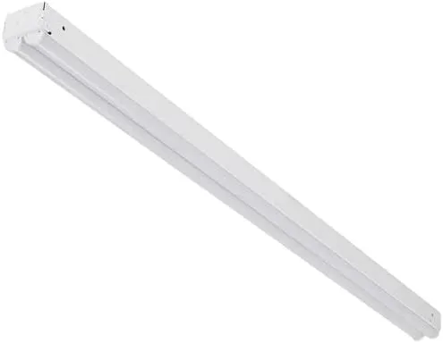 Lithonia Lighting MNSL L96 2LL MVOLT 40K 80CRI White LED Strip Light, Ceiling Lighting Fixture for Residential and Commercial Use, 120V-277V, 8-Foot, 2-Light, 4000K Cool White