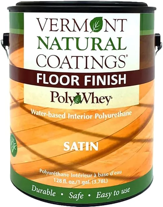 Vermont Natural Coatings PolyWhey Floor Finish - Satin - Gallon