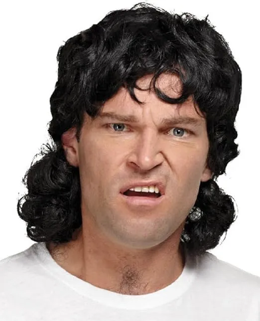 Morris Costumes Mullet Wig