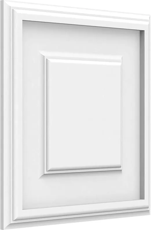 Ekena Millwork 12"W x 12"H x 5/8"P Legacy Raised Panel Decorative Wall Panel