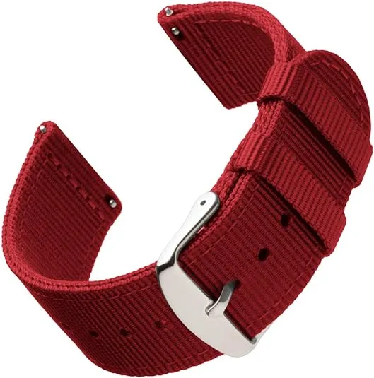 Archer Watch Straps - Premium Nylon Quick Release Replacement Watch Bands - Multiple Colors