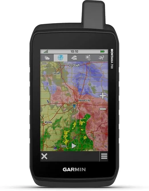 Garmin Montana 700, Rugged GPS Handheld, Routable Mapping for Roads and Trails, Glove-Friendly 5" Color Touchscreen