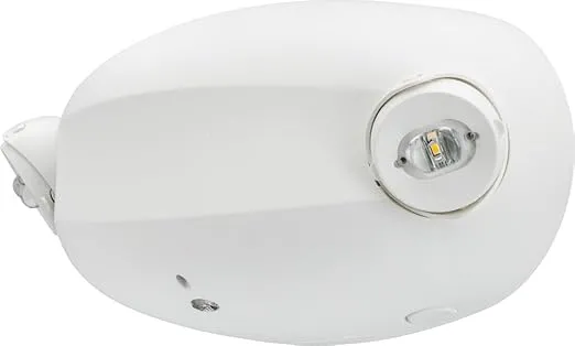 Lithonia Lighting ELM2L M12 Quantum LED Emergency Light, Manual Testing, 220 Lumens, White