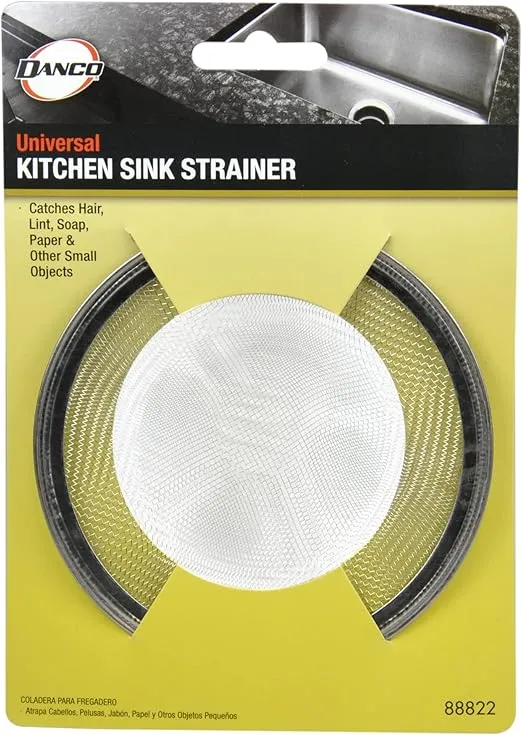 Danco, Stainless Steel 88822 4-1/2-Inch Kitchen Mesh Strainer