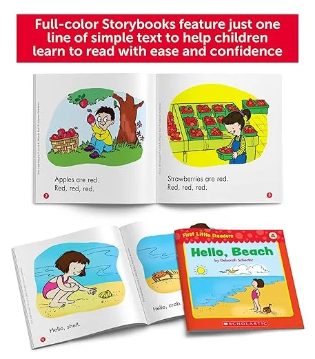 First Little Readers Parent Pack: Guided Reading Level A: 25 Irresistible Books That Are Just the Right Level for Beginning Readers