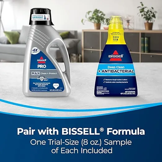 Bissell Little Green Pro Portable Carpet & Upholstery Cleaner and Car/Auto Detailer with Deep Stain Tool, 3" Tough Stain Tool, Plus Two 8 oz. Trial-Size Formulas, 3194