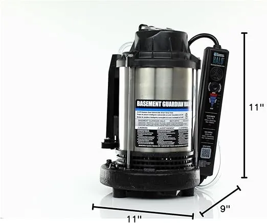 WAYNE - 3/4 HP Basement Guardian HALO - Up to 5,490 Gallons Per Hour - Digitally Connected Sump Pump