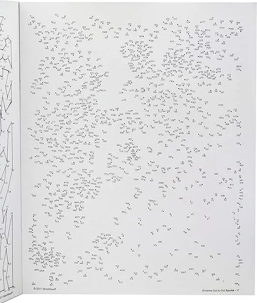 Extreme Dot to Dot Sports Puzzle
