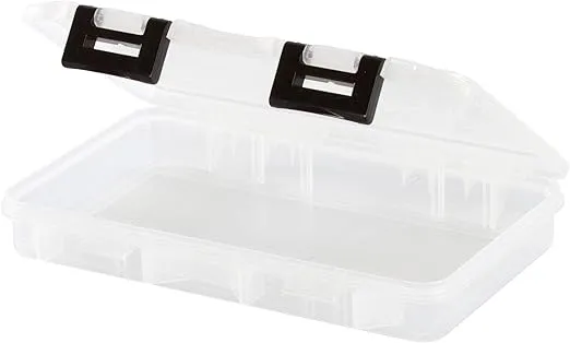 Plano 360710 ProLatch 3600 Size Open Compartments Stowaway Boxes, Clear