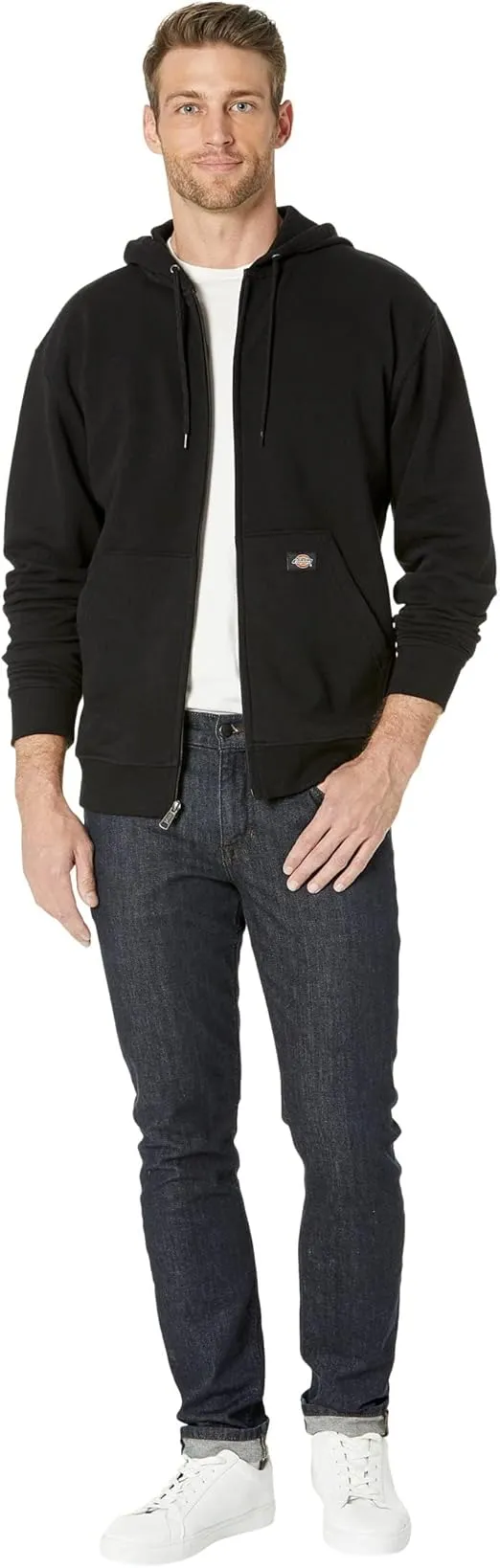 Dickies Men's Full Zip Fleece Hoodie