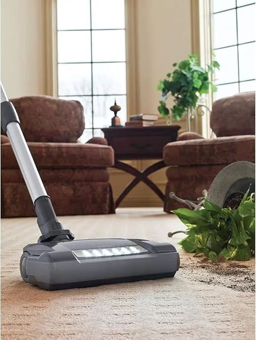 Broan-NuTone CT700 Deluxe Electric Power Brush With Built-In LED Lights for Central Vacuums, 14" Width , Black