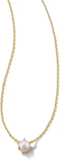 Kendra Scott Ashton Pendant Necklace in White Pearl, Fashion Jewelry for Women