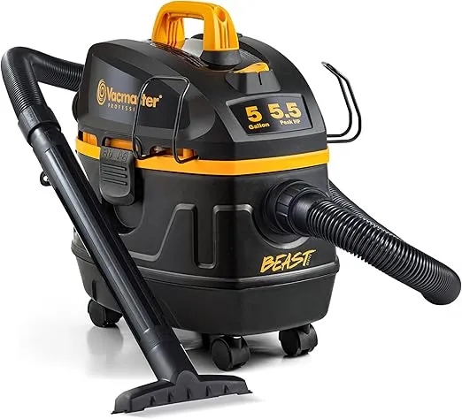 Vacmaster Professional Beast Series 5-Gallon* 5.5 Peak HP† Wet/Dry Vacuum