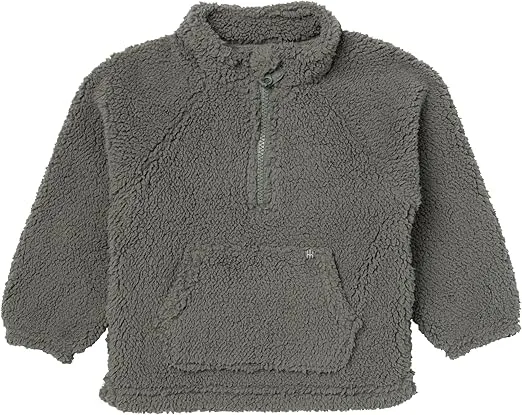 Modern Moments by Gerber Boys' Baby and Toddler Microplush Half-Zip Pullover