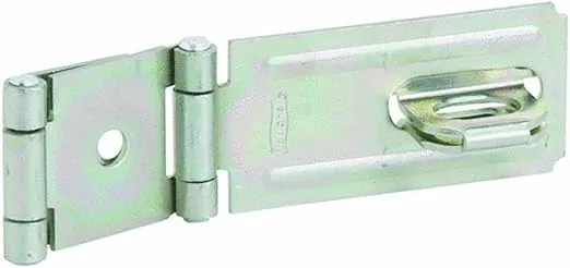 National Hardware N103-259 V34 Double Hinge Safety Hasp in Zinc plated