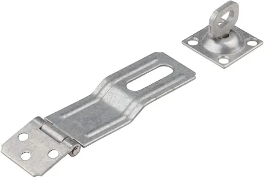 National Hardware N103-069 V32 Swivel Staple Safety Hasp in Galvanized,4 Inch - 1/2 Inch