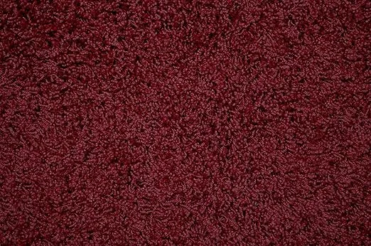 Garland Rug Jazz Shaggy Nylon Washable Bath Rug, 24 in. x 40 in., Chili Pepper Red