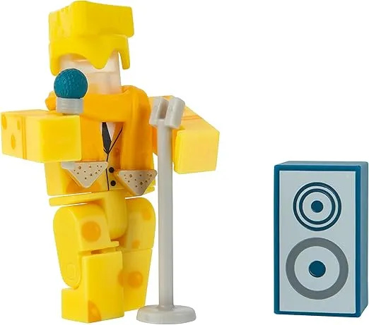 Roblox ROB0684 Action Collection Friday: Funky Cheese [Includes Exclusive Virtual Item]