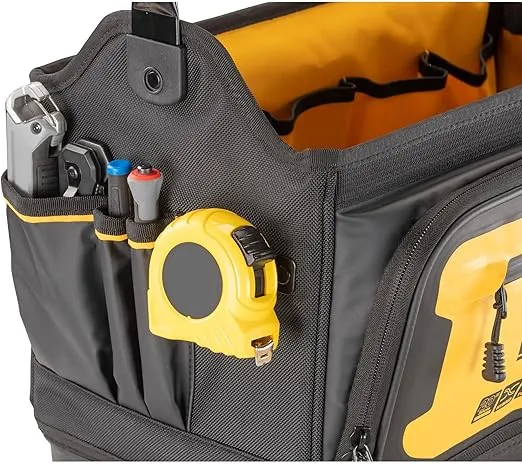 DEWALT Tool Tote, Open Top Tool Bag, 20" x 10" (DWST560106)