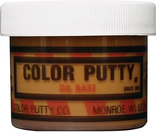 3.68 oz Color Putty 138 Pecan Color Putty Oil-Based Putty