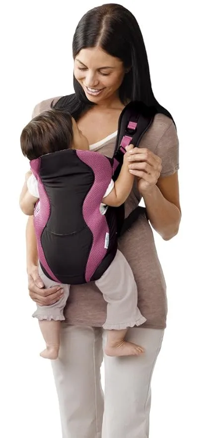 Evenflo Breathable Infant Soft Carrier (Marianna Pink)