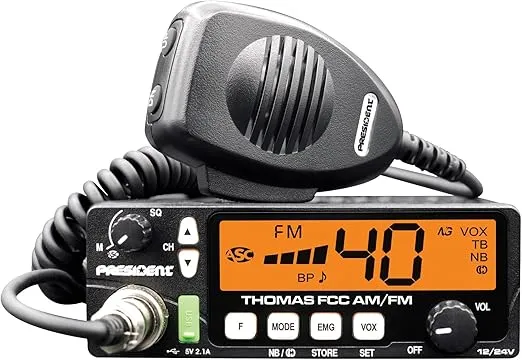 President Electronics Thomas FCC AM/FM CB Radio