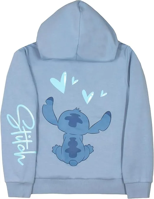 Disney Minnie Mouse, Winnie The Pooh, Lilo and Stitch Girls Pullover Hoodie for Kids