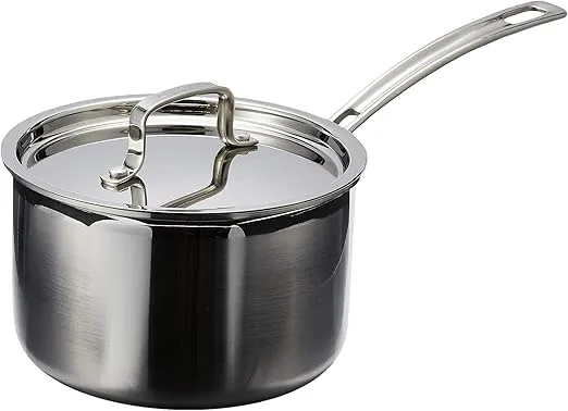 Cuisinart MCP193-18N Multiclad Pro Triple Ply Stainless 3-Quart Skillet, Saucepan w/Cover