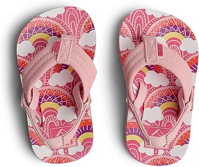 REEF Toddler/Little Kid Ahi Beach Flip Flop, Soft Cushion Footbed, Water Friendly, Backstrap