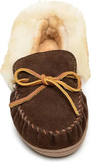 Minnetonka Women's Alpine Sheepskin Slippers