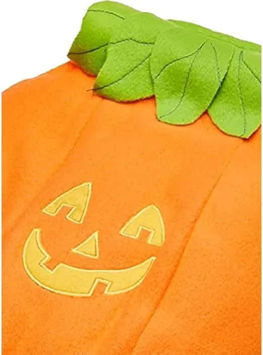 Dress Up America Baby Pumpkin Costume – Adorable Halloween Jack-O-Lantern Costume For Toddlers