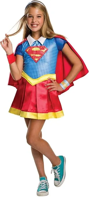 Rubies Costume Kids DC Superhero Girls Deluxe Supergirl Costume