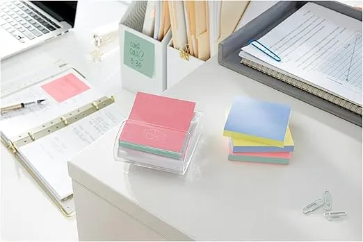 Post-it Pop-up Notes, 3x3 in, 12 Pads, America's #1 Favorite Sticky Notes, Poptimistic, Bright Colors, Clean Removal, Recyclable